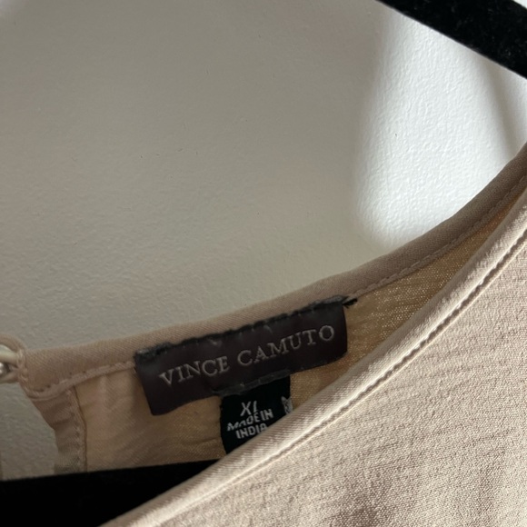 Vince Camuto Beige Sleeveless Dress - Picture 3 of 10